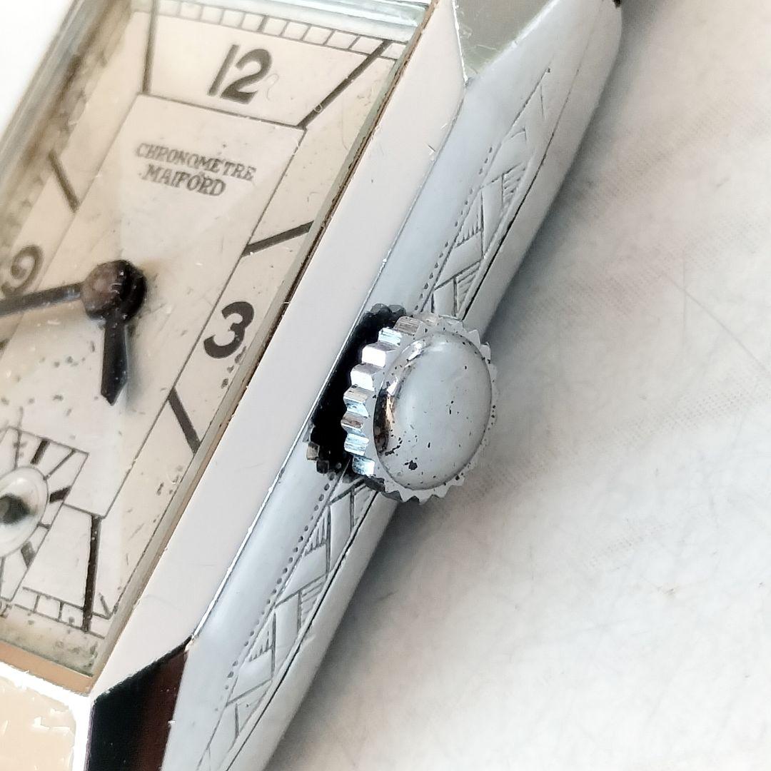 chronometre maiford レディース　スモセコ　手巻き稼働品