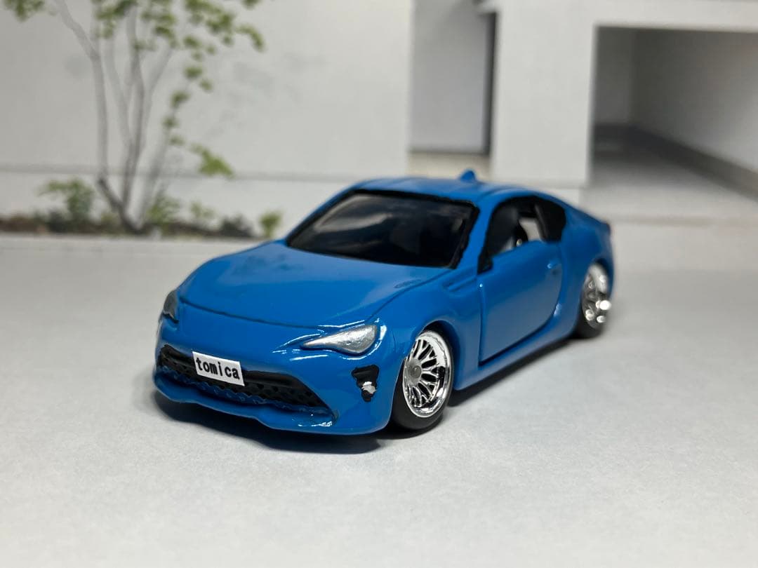トミカ ミニカー トヨタ86ローダウンカスタム改造品 - メルカリ
