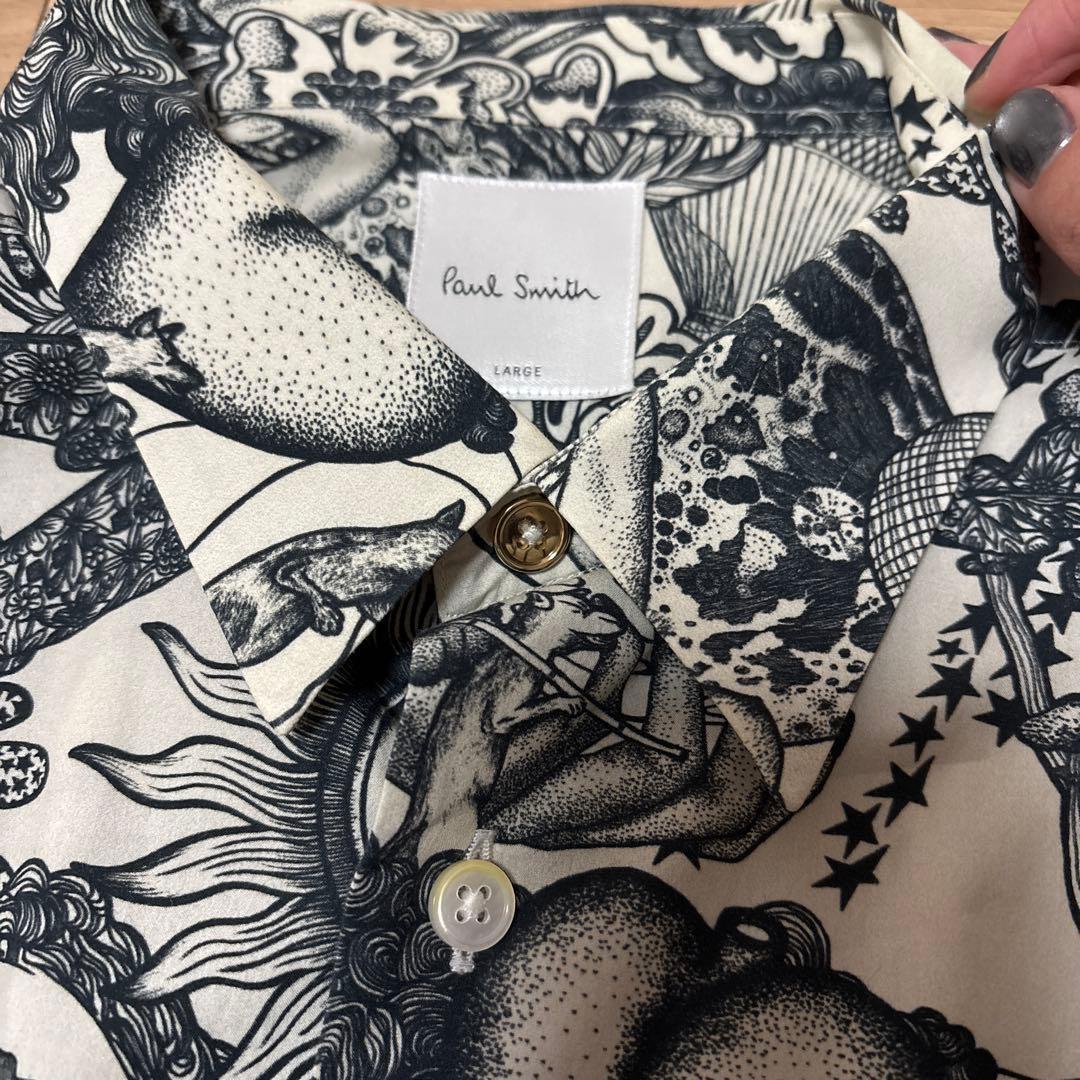 Paul Smith サイケデリックシャツ Lサイズ