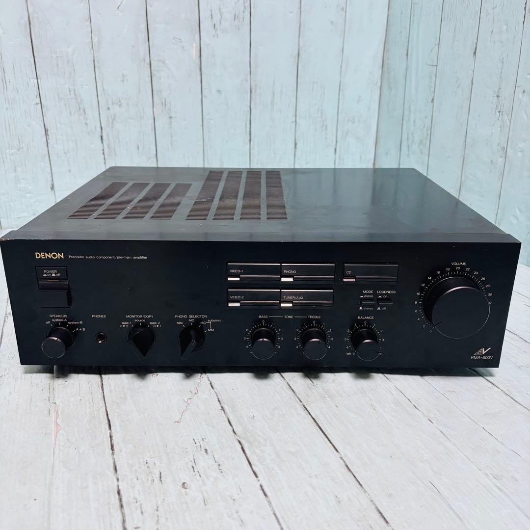 デノン　DENON PMA-500V プリメインアンプ　現状品　通電　ジャンク