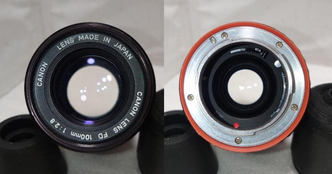 ★人気！超美品★CANON キヤノン NEW FD 100mm F2.8