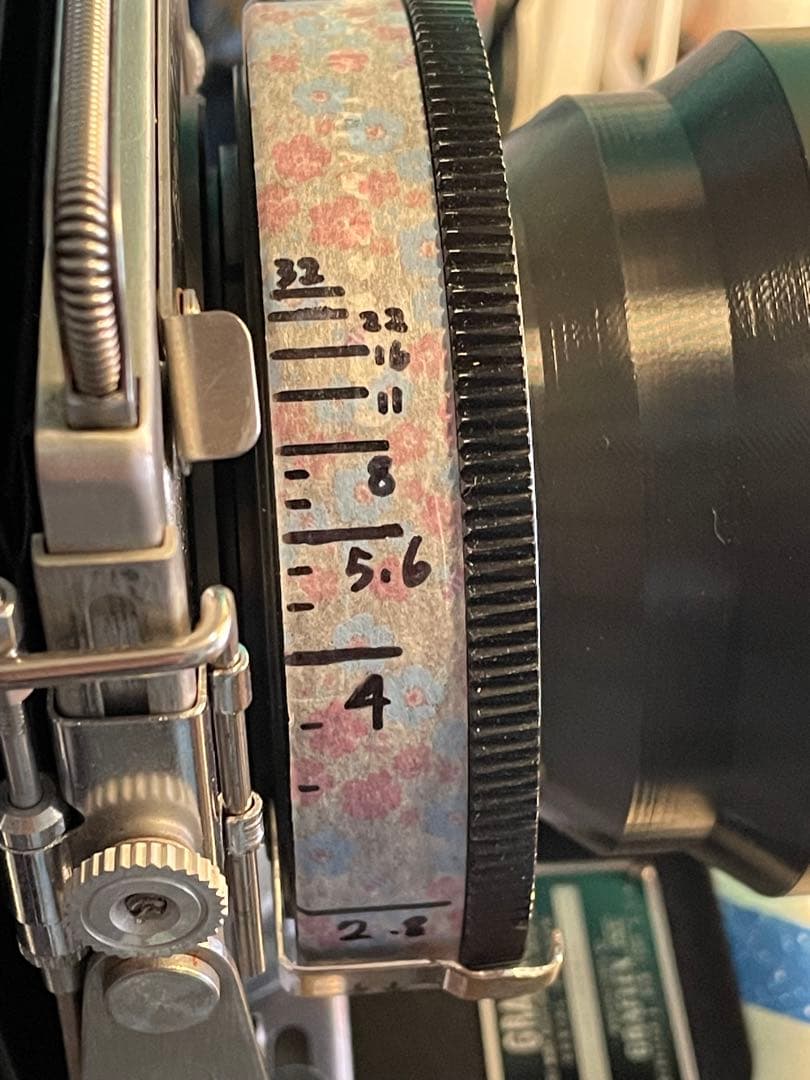 改造品 sonnar 180mm f2.8 大判　レンズ　carl zeiss