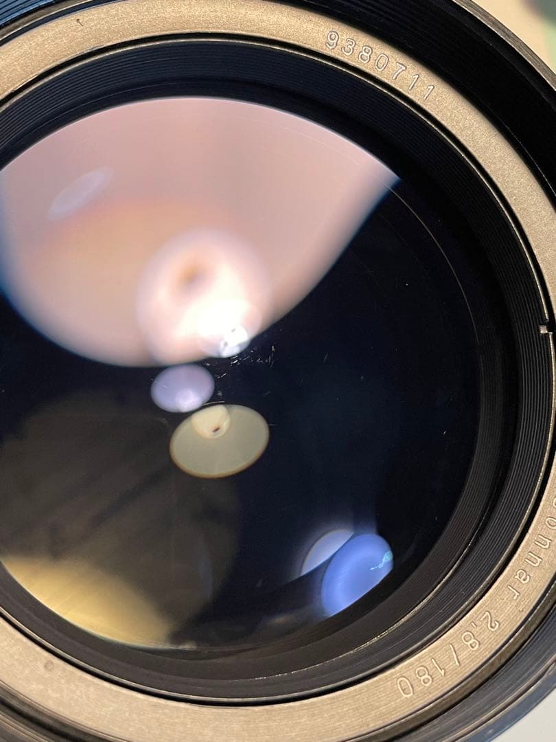 改造品 sonnar 180mm f2.8 大判　レンズ　carl zeiss