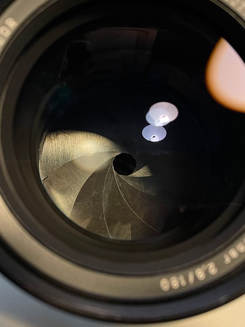 改造品 sonnar 180mm f2.8 大判　レンズ　carl zeiss