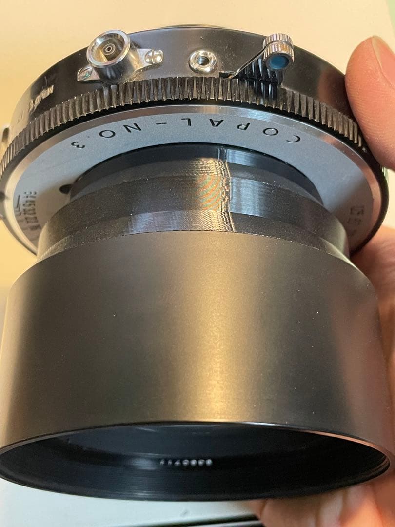 改造品 sonnar 180mm f2.8 大判　レンズ　carl zeiss