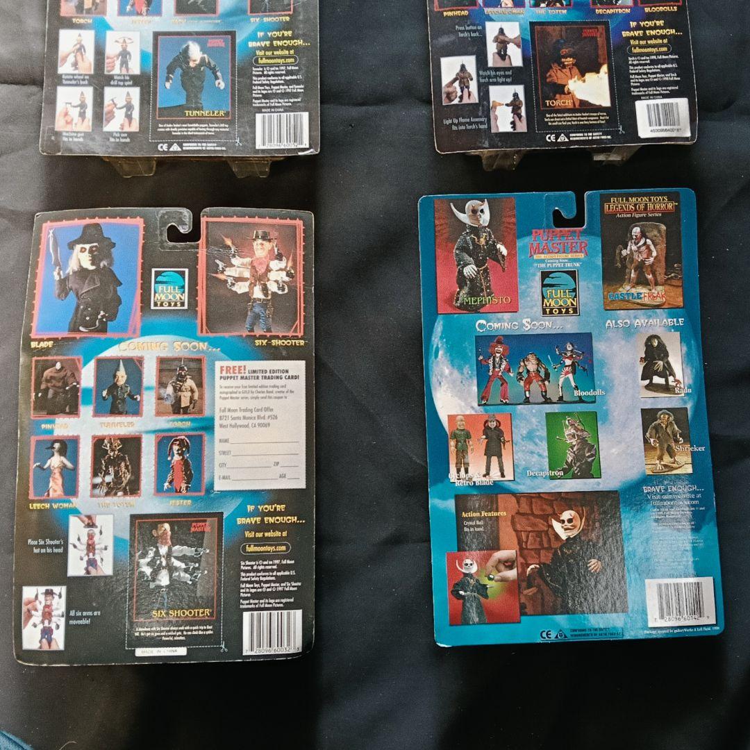 Puppet Master フィギュア 4体 トネラー シックスシューター 等 - メルカリ