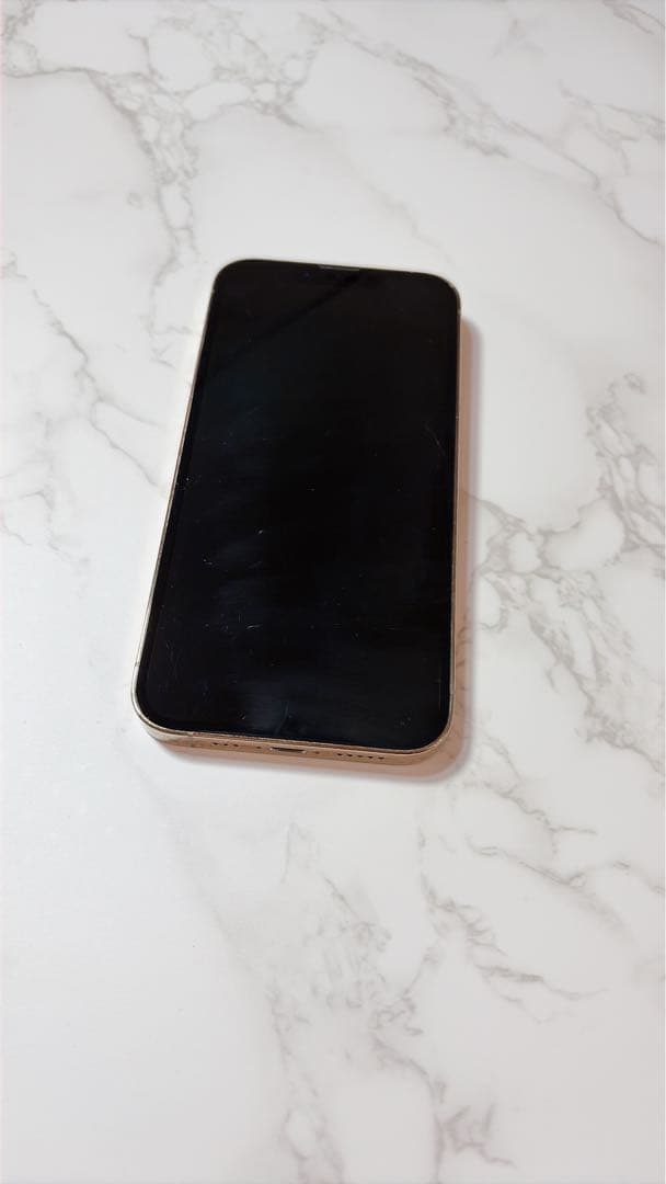 iPhone13Pro ゴールド　バッテリー交換済み　ガラスフィルム付き