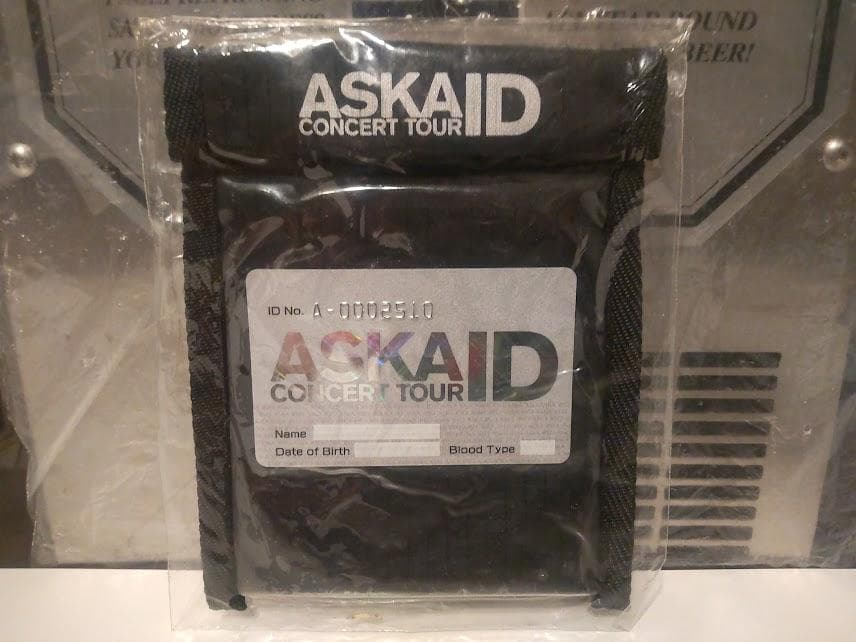 1997年 ASKA ID CONCERT TOUR ネックポーチ★チャゲアス 1997年 ASKA ID CONCERT TOUR ネックポーチ☆チャゲアス 1997年 ASKA