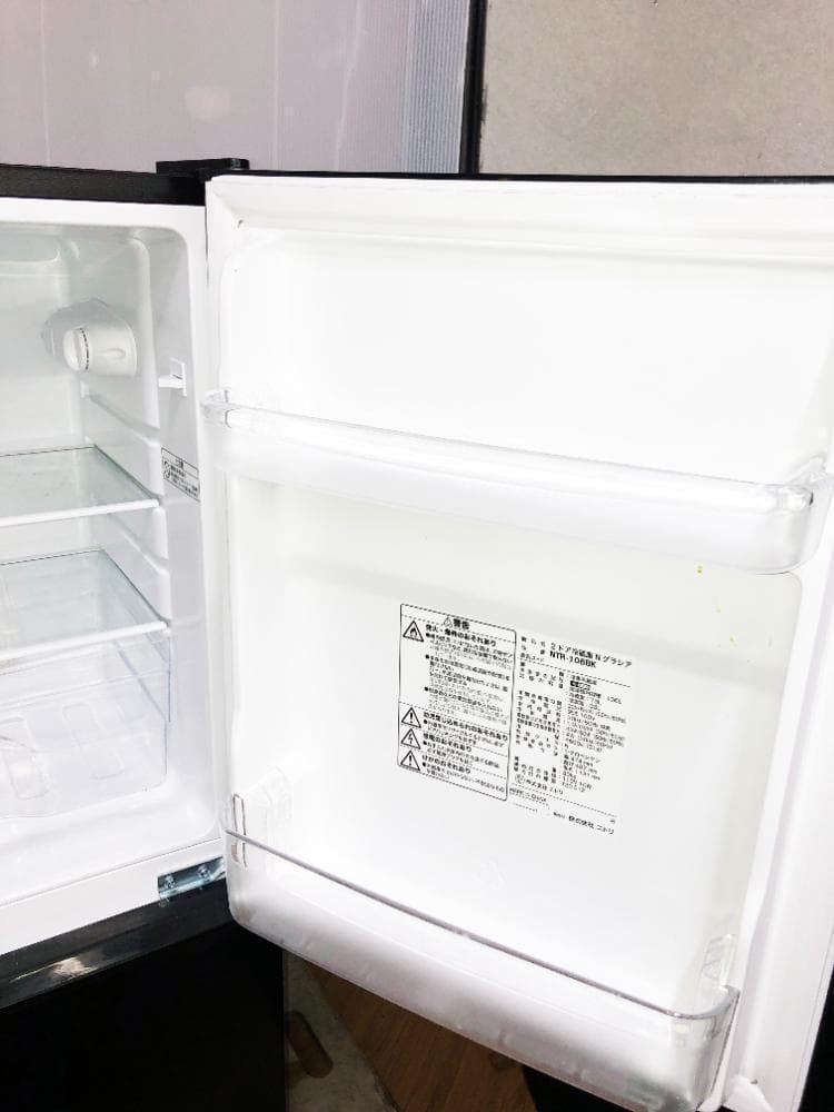 30日迄！22年製 ニトリ 106L 冷蔵庫【NTR-106BK】