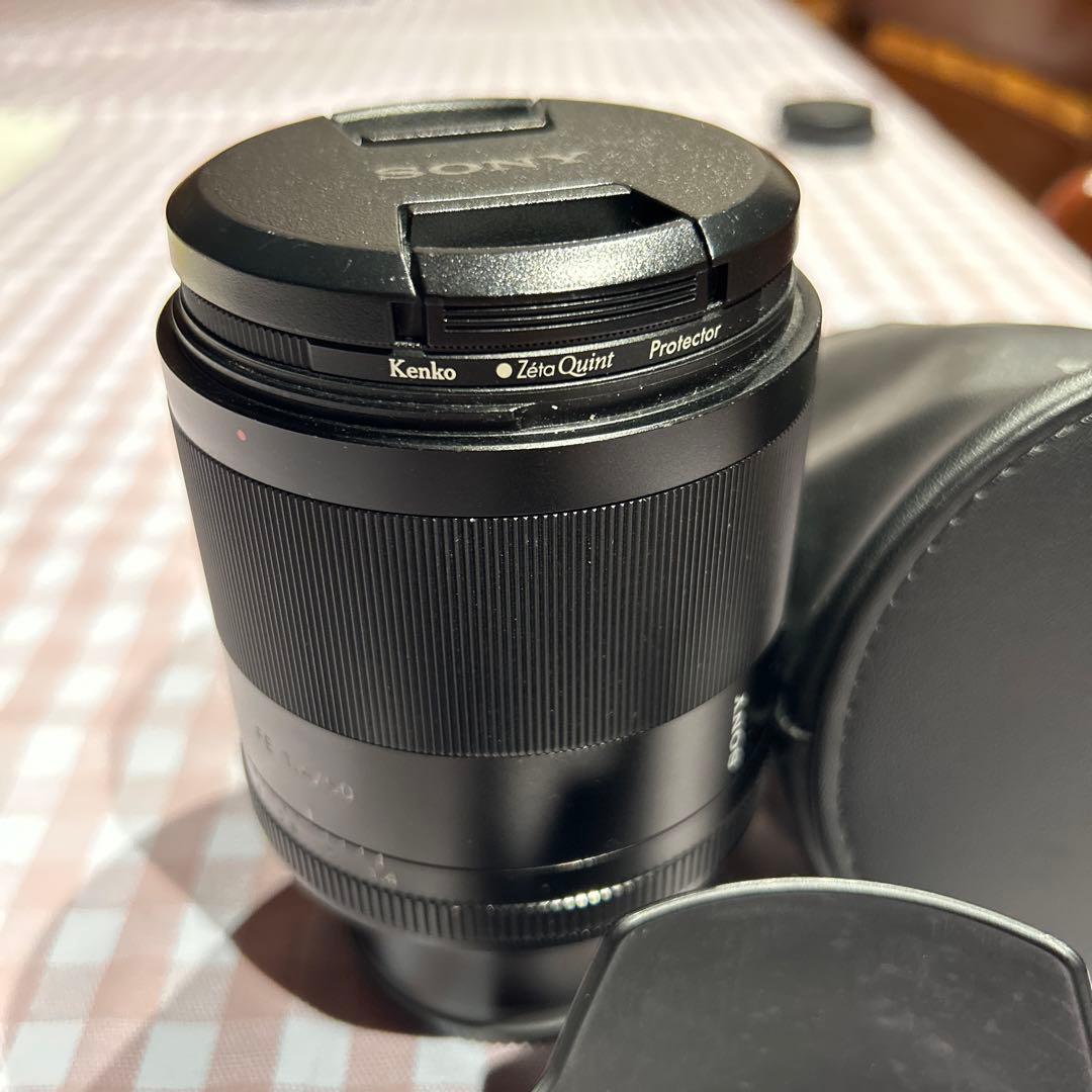 ソニー Planar T FE 50mm F1.4 ZA とプロテクトフィルター
