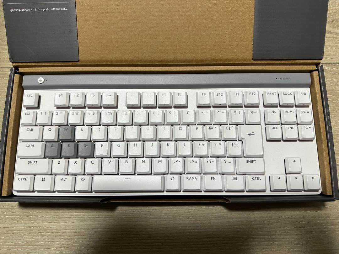 Logicool G515 RAPID TKL 動作確認済 ほぼ新品 美品 箱付