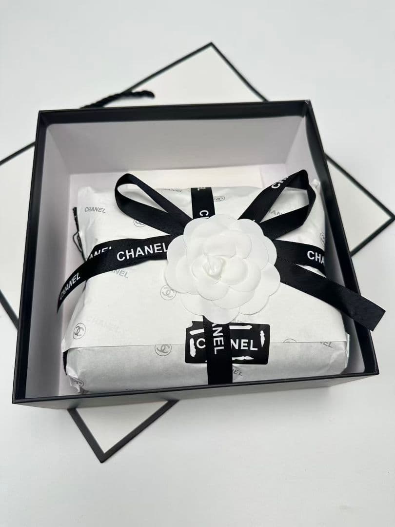 シャネル VIPノベルティ リバーシブル 大判スカーフ マフラー 未使用