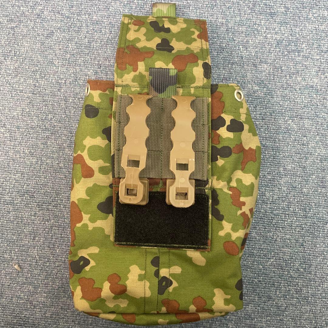 陸自迷彩 ハンドメイドロールアップダンプポーチ サバゲー用ケース
