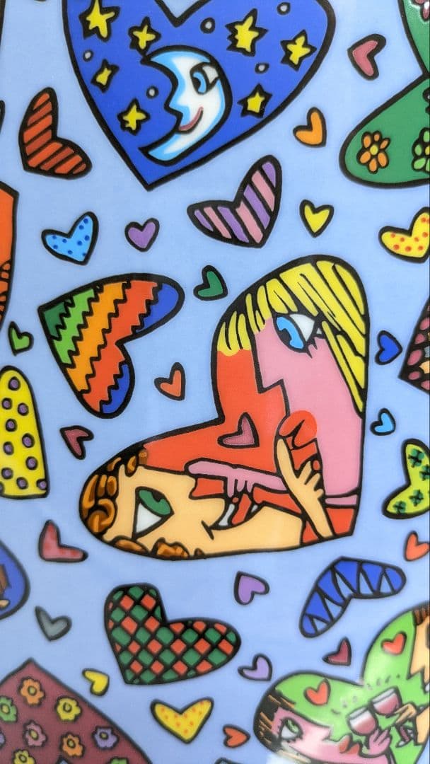 て*く様 ジェ―ムスリジィ 花瓶 オブジェ 陶器≫ Love Kids≪ 88