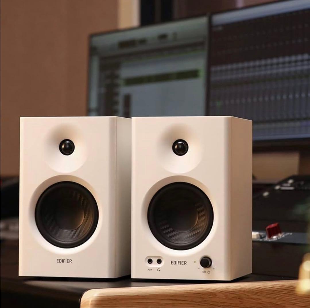 Edifier MR4 ホワイト モニタースピーカー