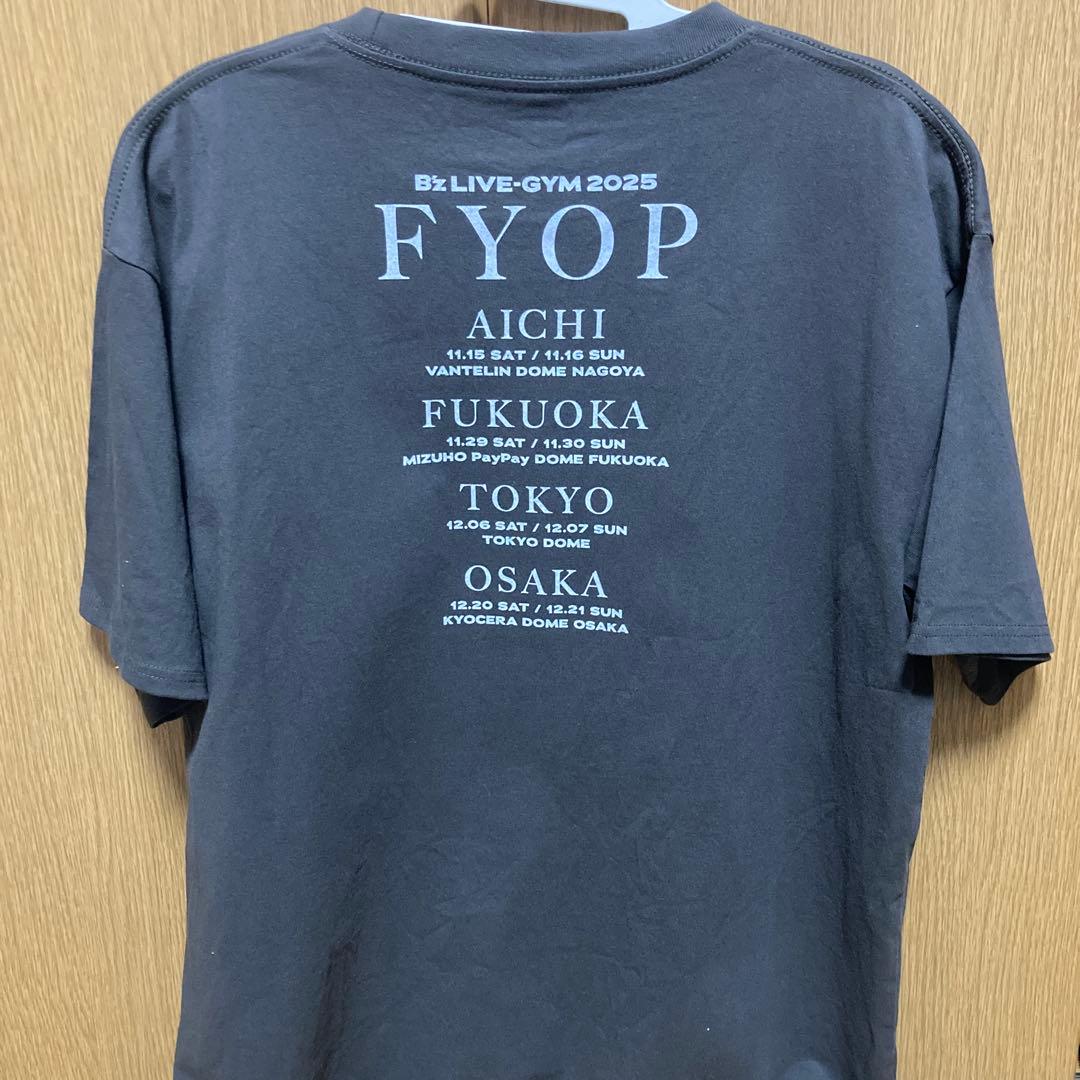 B'z LIVE-GYM 2025 -FYOP- ツアーTシャツ XLサイズ - メルカリ