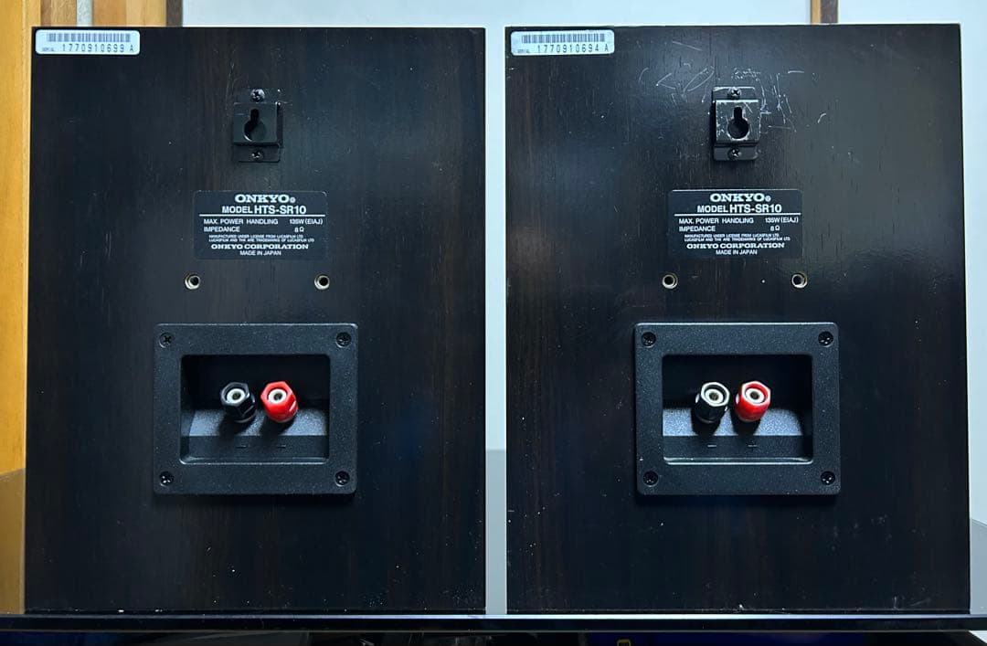 【希少】ONKYO HTS-SR10 THX認定ブックシェルフ型スピーカー