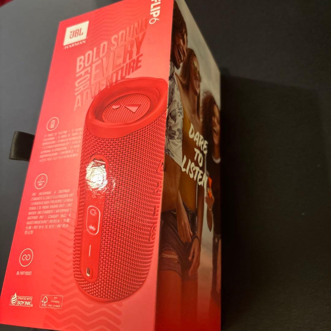 スピーカー・ウーファー jbl flip6 red