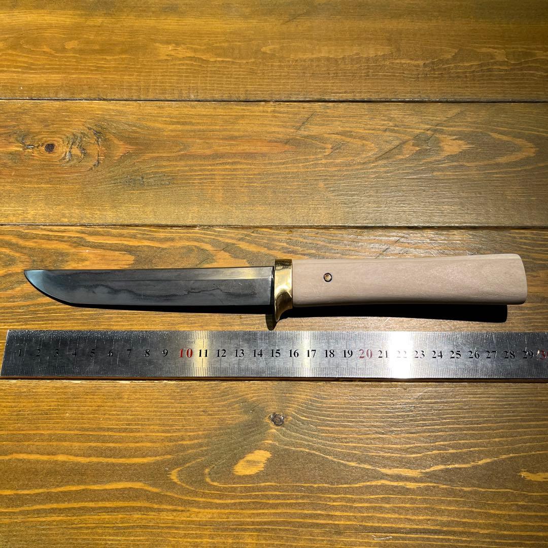 日本刀残欠クラフトナイフNo.6武蔵守国次 江戸時代 - メルカリ