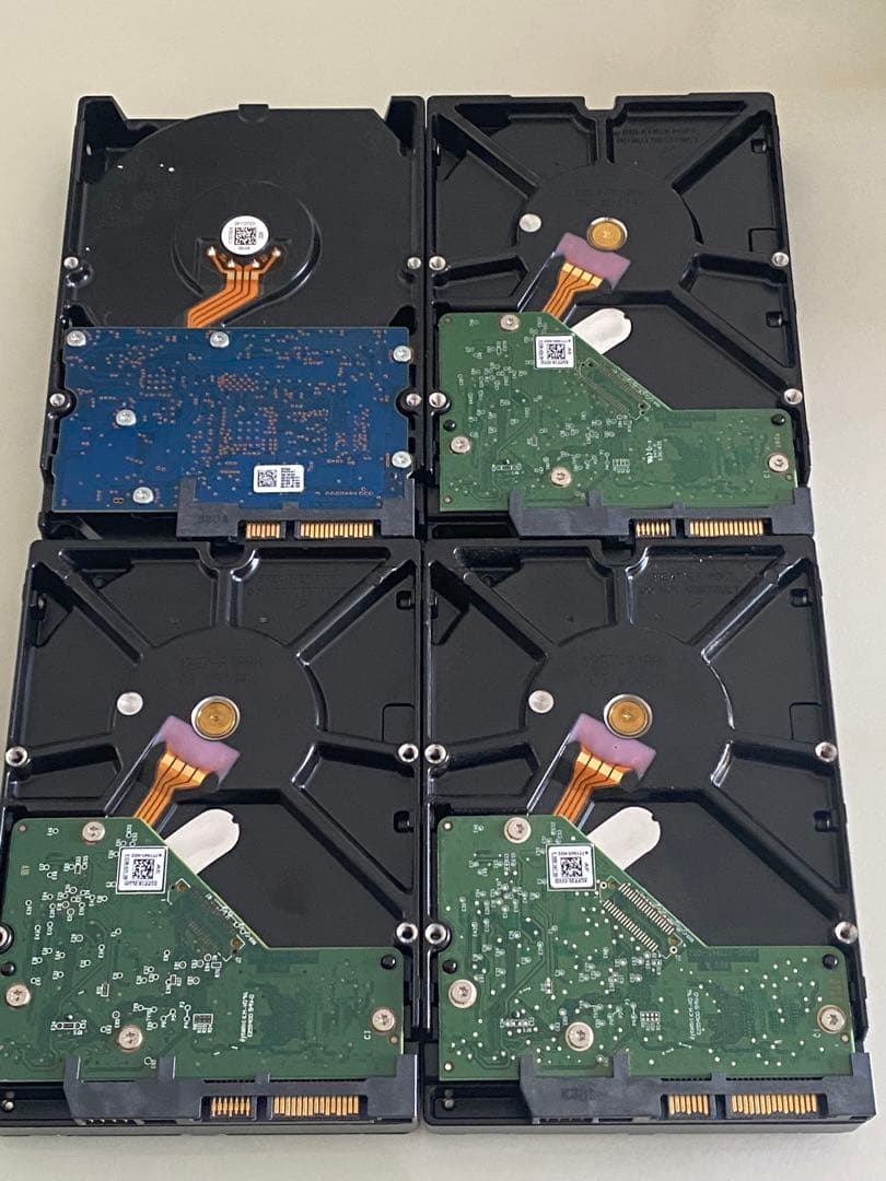 3.5インチHDD 2TB 4台セット