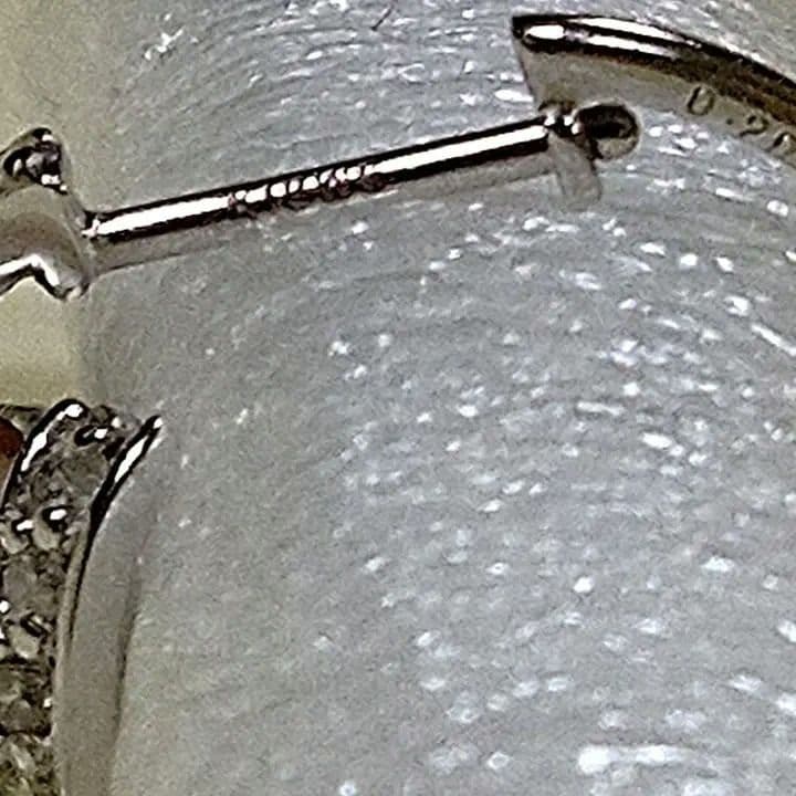 K18WG あこや8.5mm ダイヤ0.40ct 上質パールピアス 5.5g