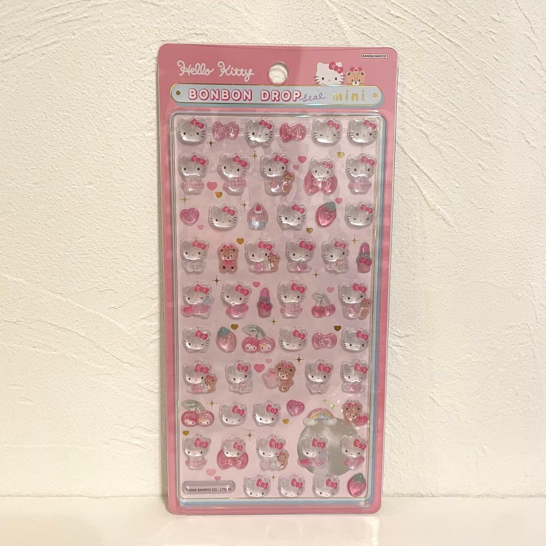 正規品】サンリオボンボンドロップシールmini 8枚コンプリートセット