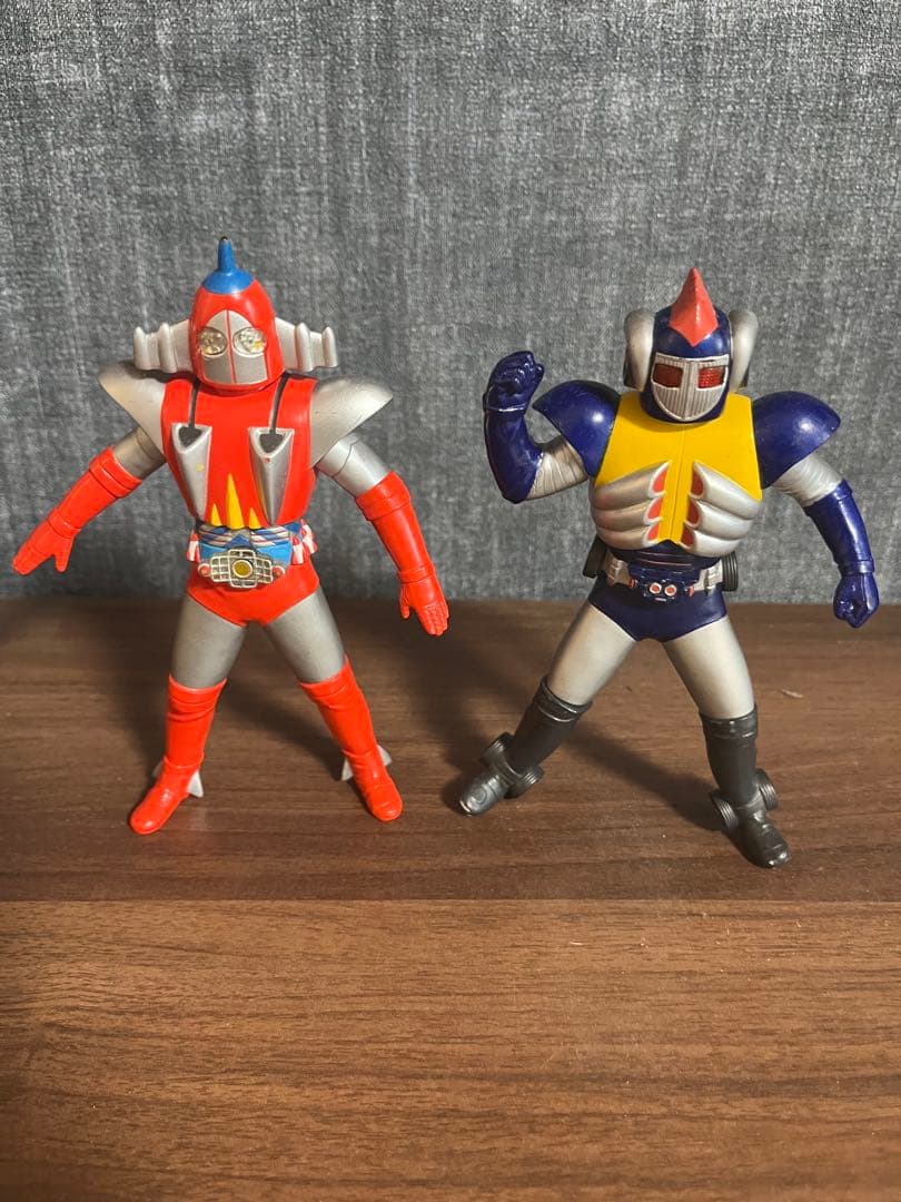 特撮キャラクター フィギュア ソフビ魂 宇宙鉄人キョーダイン2体セット