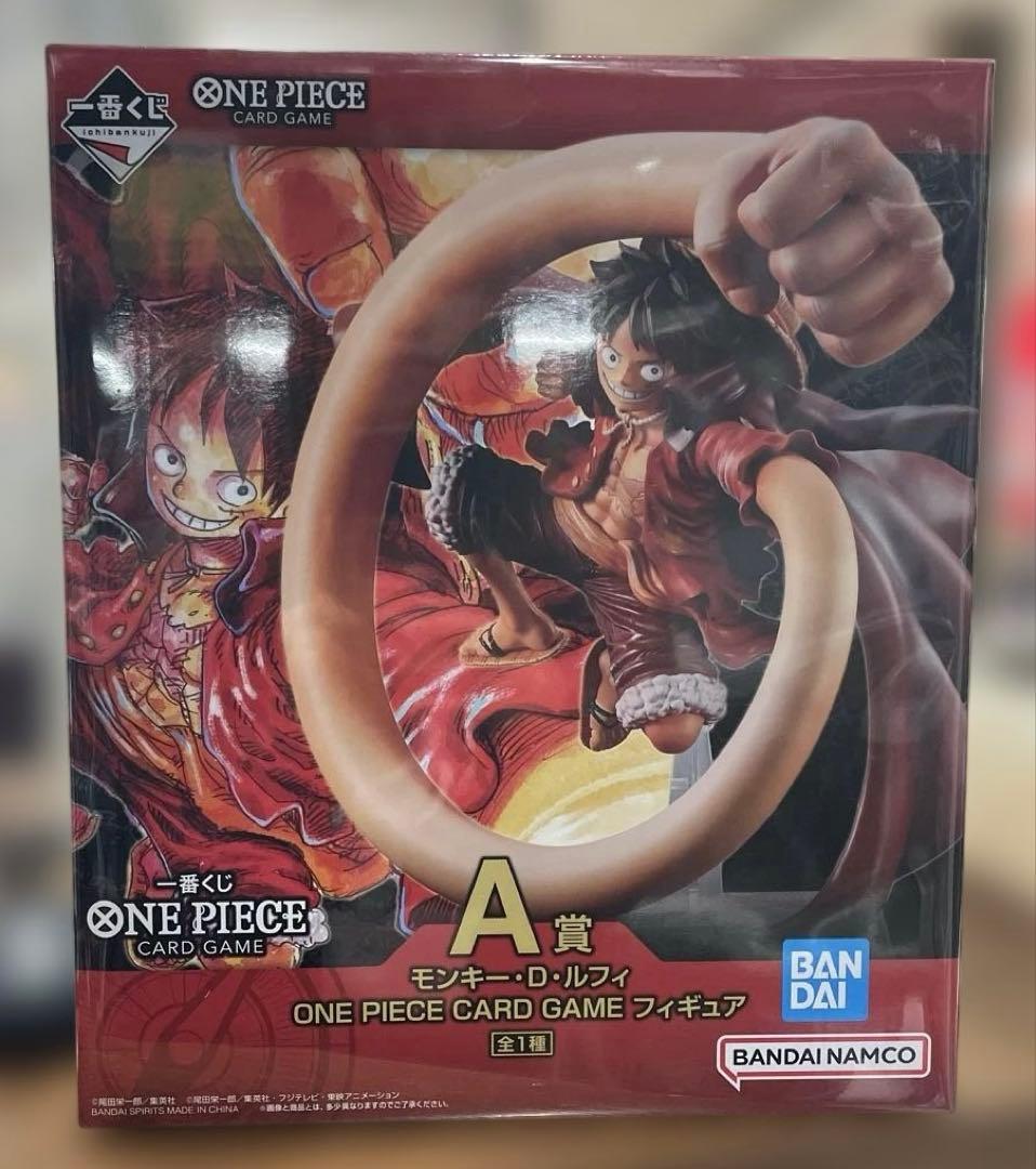 未開封】モンキー・D・ルフィ ONE PIECE CARD GAME A賞 - メルカリ