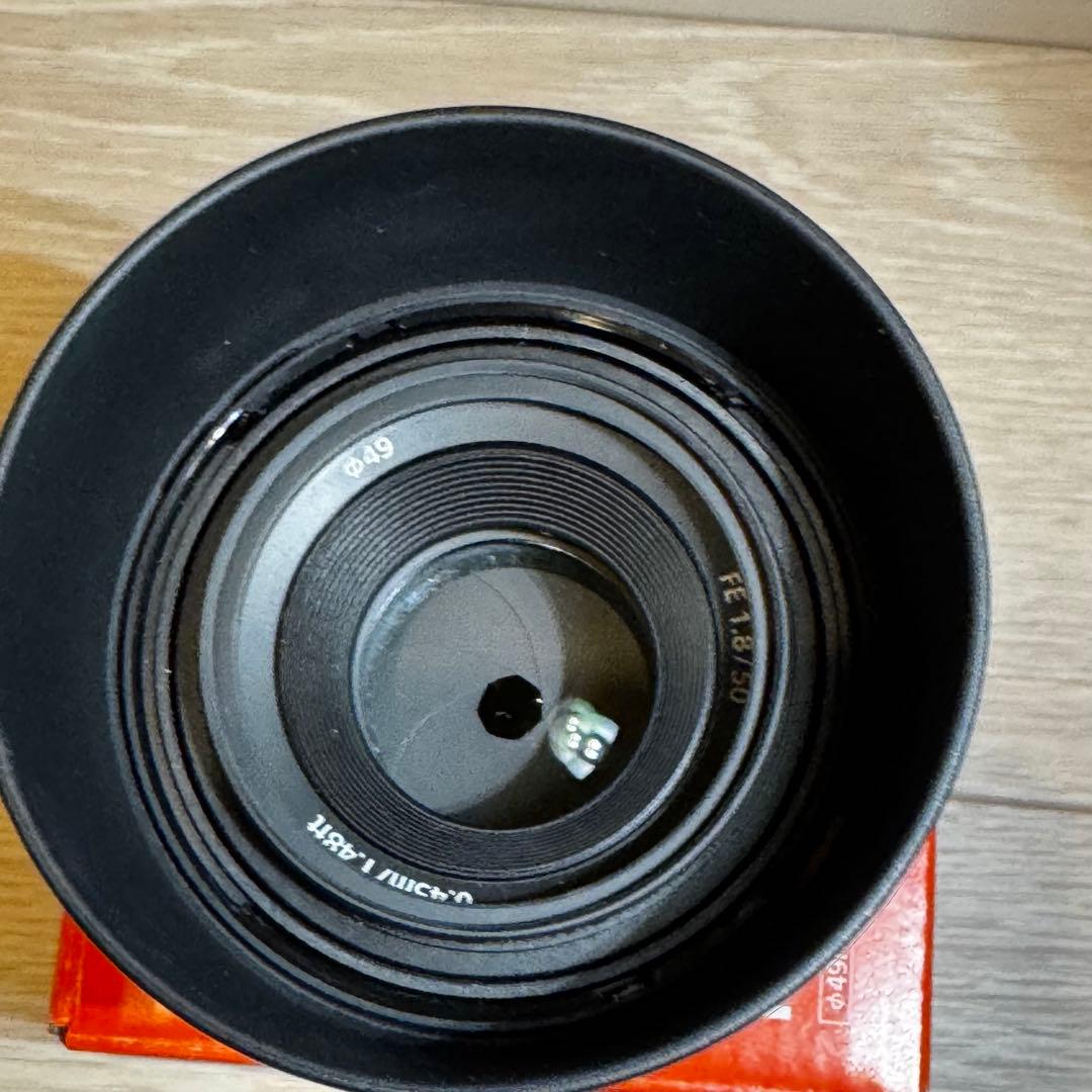 SONY FE 50mm F1.8 単焦点レンズ 美品、おまけ付き