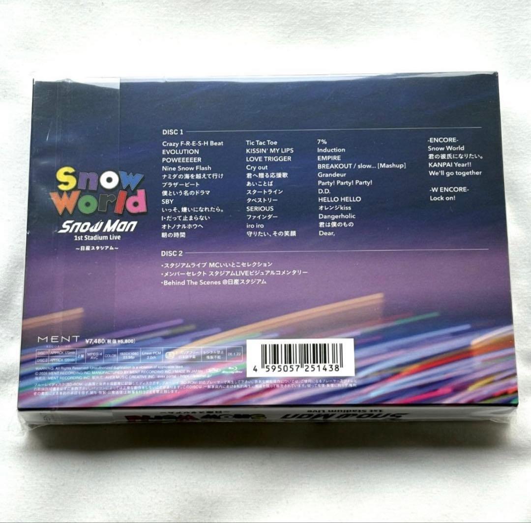 【即日発送】  Man 日産スタジアム 会員限定盤 Blu-ray