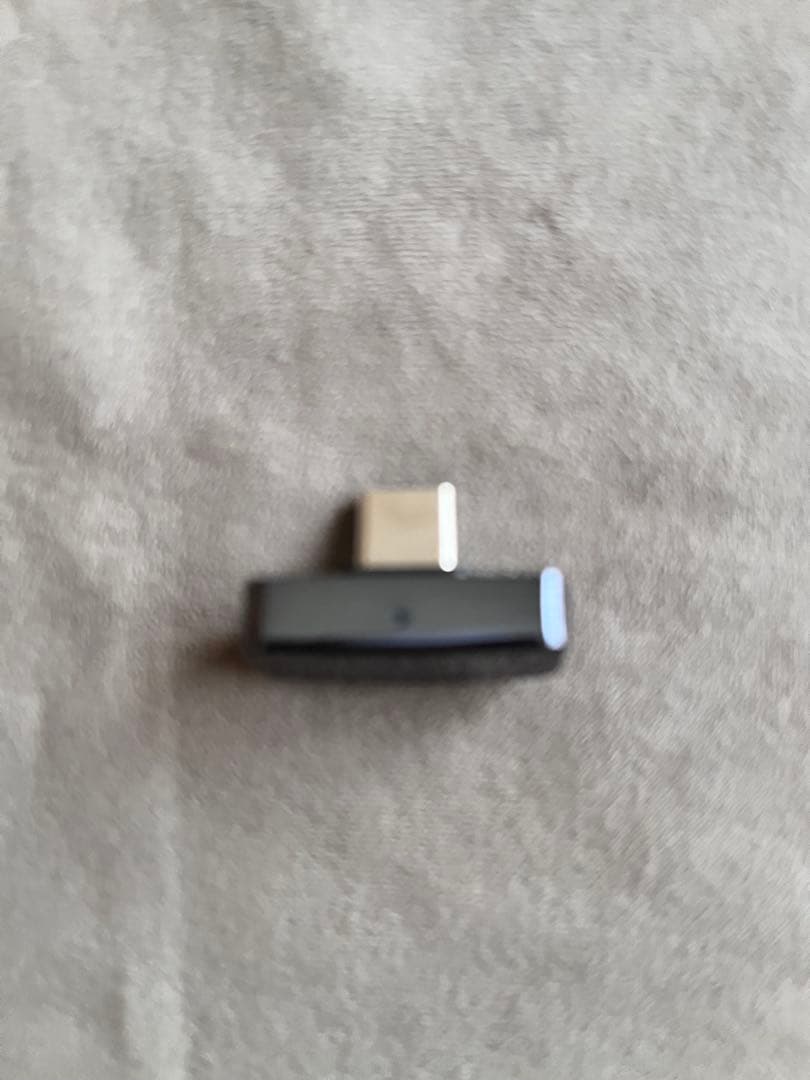 Qcc dongle proとUSB-A to Lightning アダプター