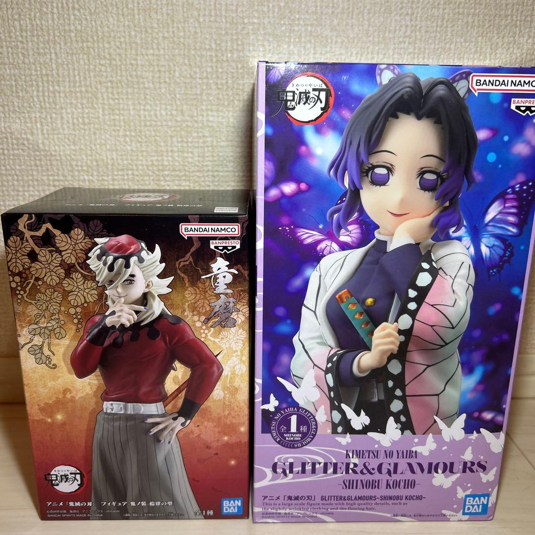 鬼滅の刃 胡蝶しのぶ 童磨 フィギュア 2体セット - メルカリ