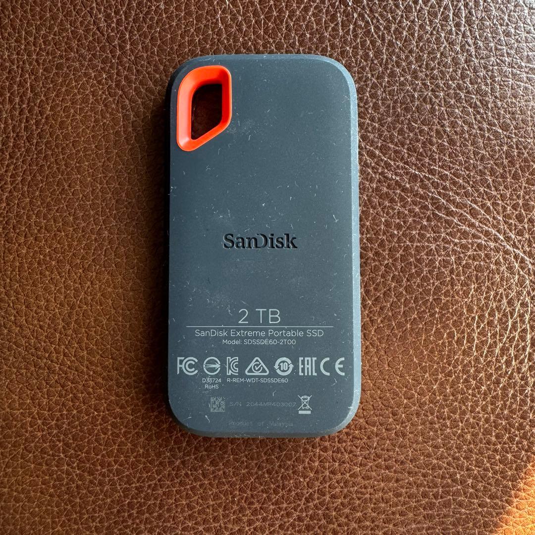 SanDisk Extreme Portable SSD 2TB サンディスク②