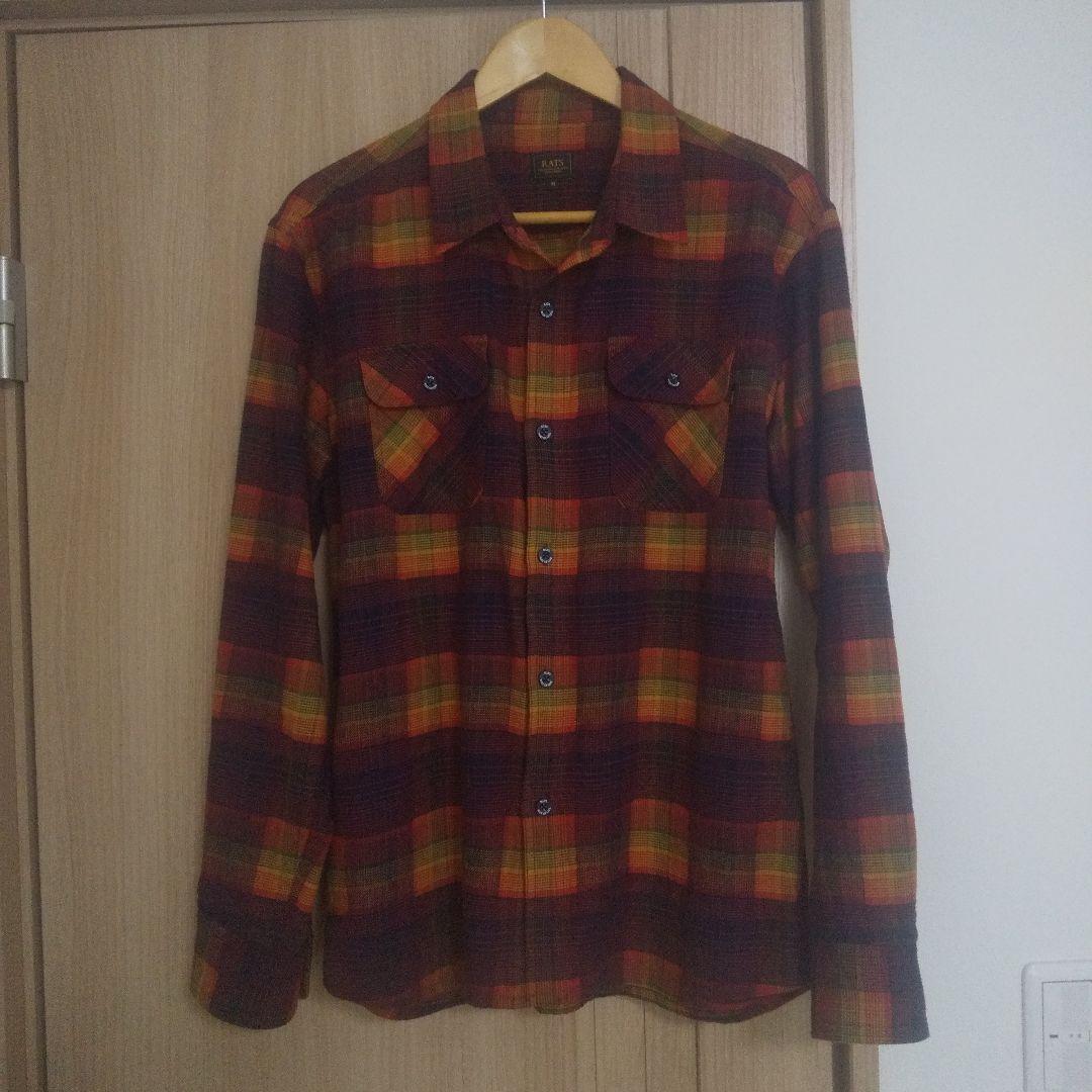 RATS ラッツ MULTI COLOR CHECK SHIRT 木村拓哉 - メルカリ