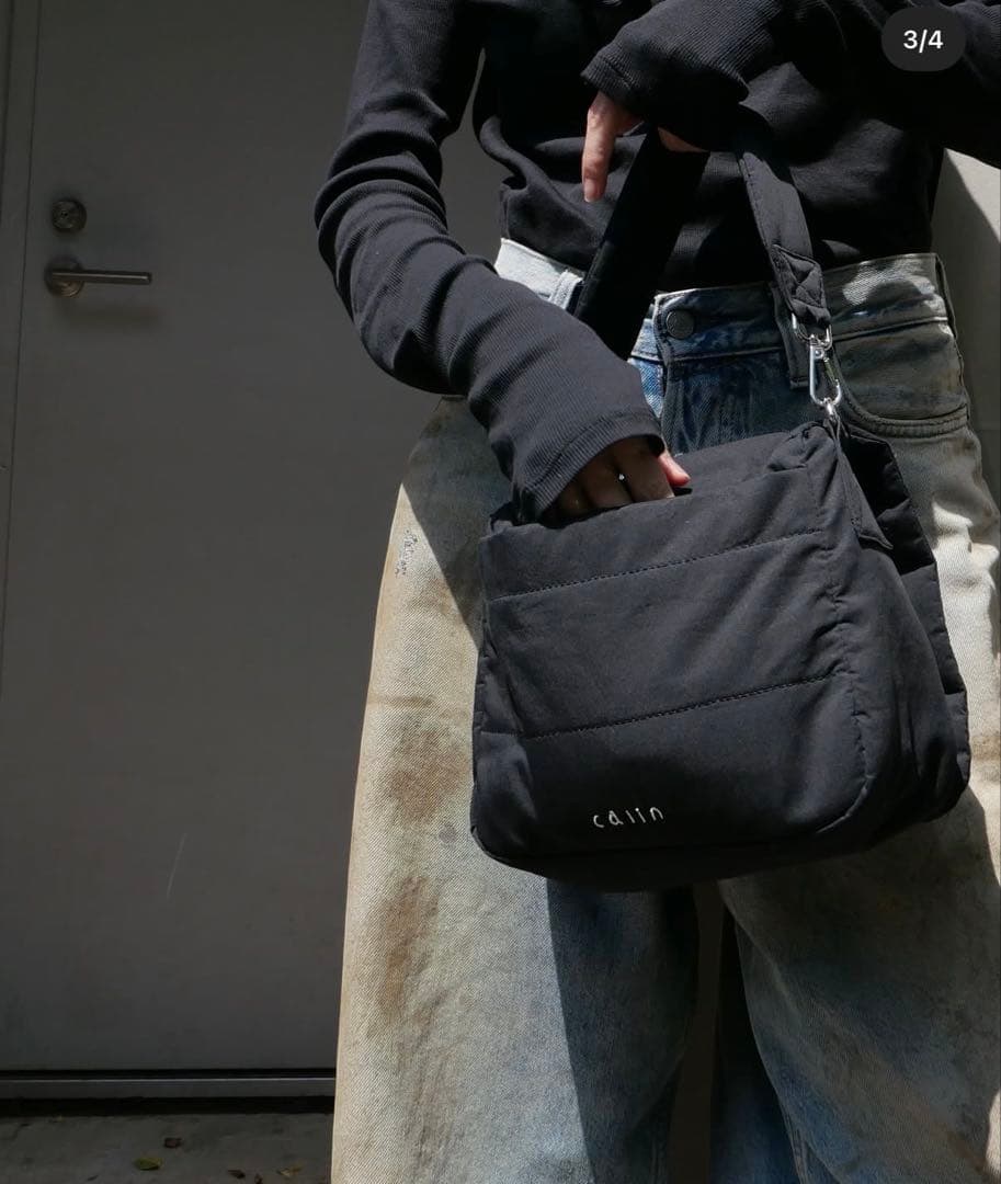 multi parents pouch -BLK- calin マザーズバック