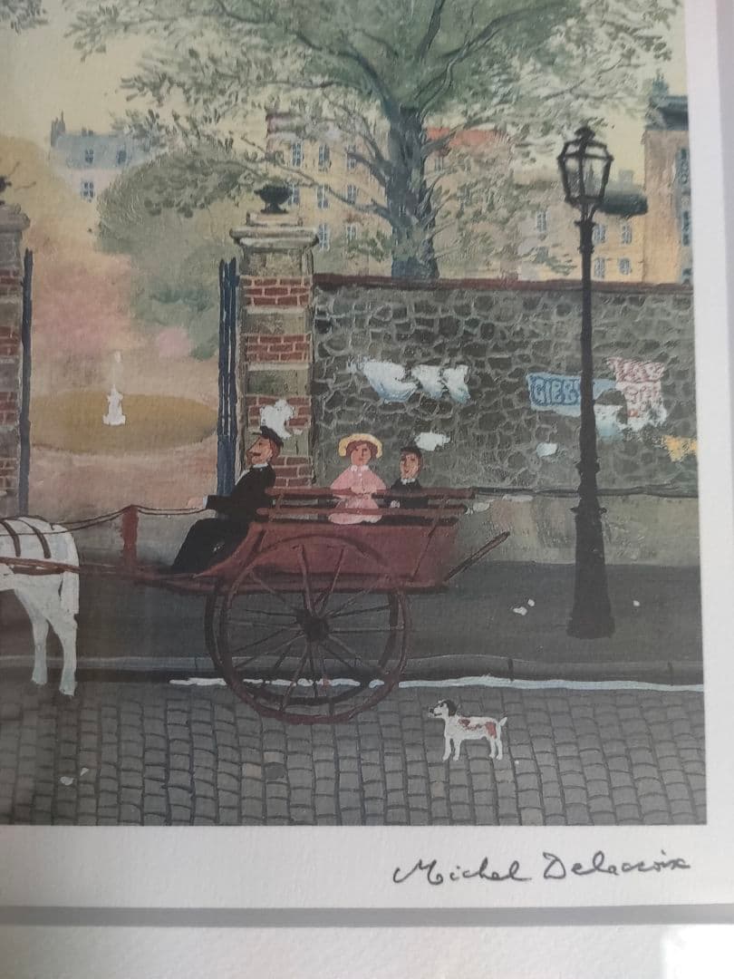 ミッシェル・ドラクロワ ドラクロア リトグラフ 3/150 - メルカリ