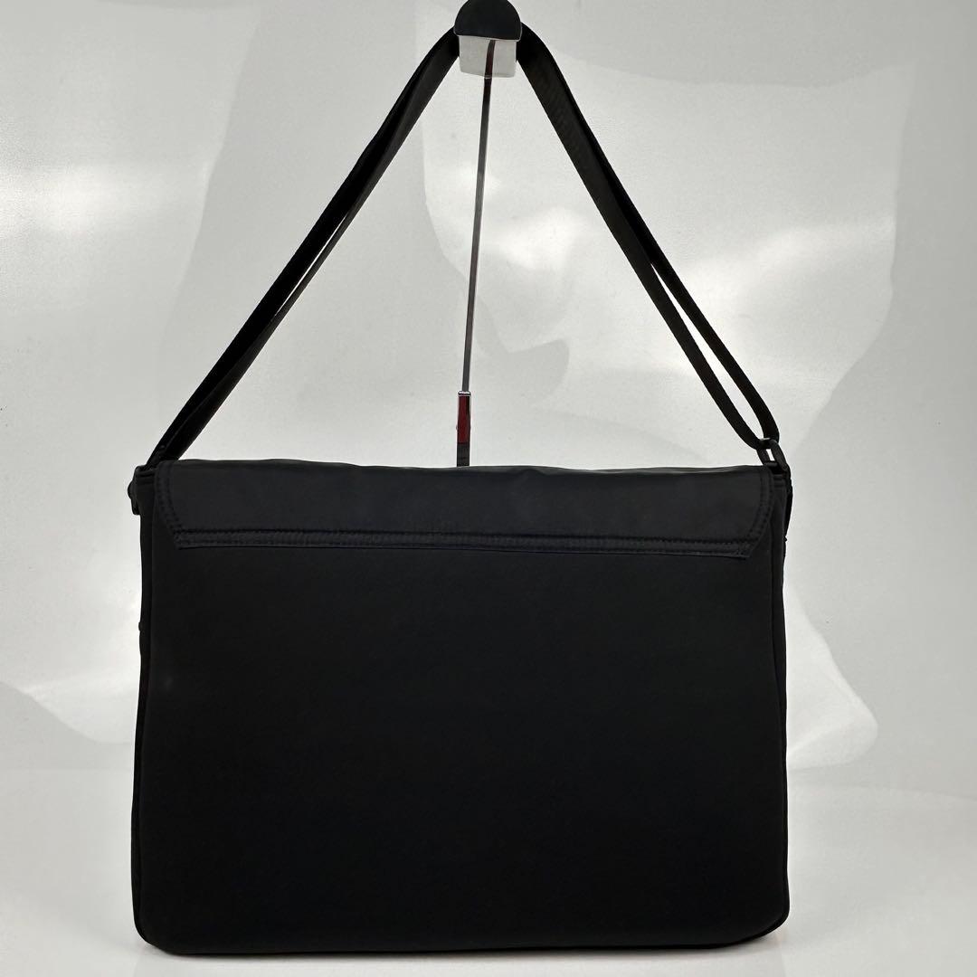 未使用級 DIESEL メッセンジャーバック クロスボディー A4収納 黒