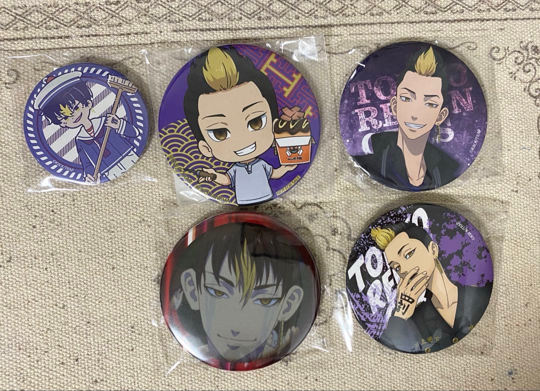 東京リベンジャーズ 半間修二 缶バッジ - メルカリ