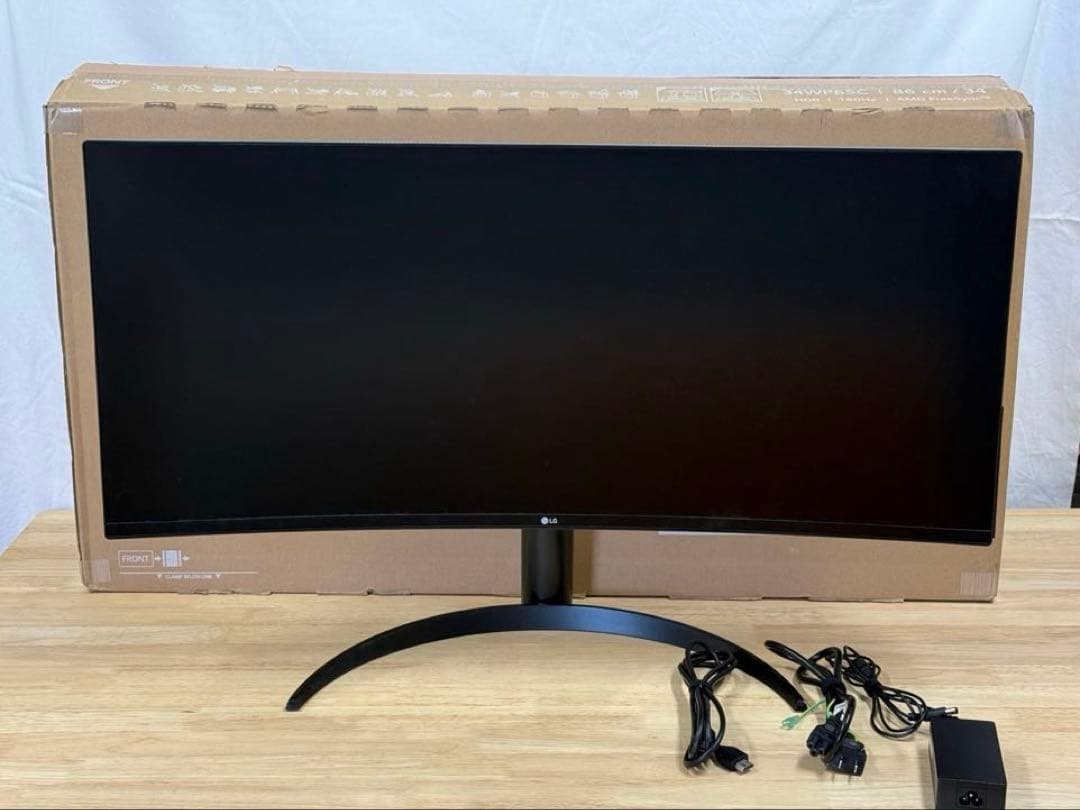 LG ウルトラワイドモニター 34WP65C UltraWide™ 34 Inch QHD Curved Widescreen Monitor - 34WP65C-B | LG