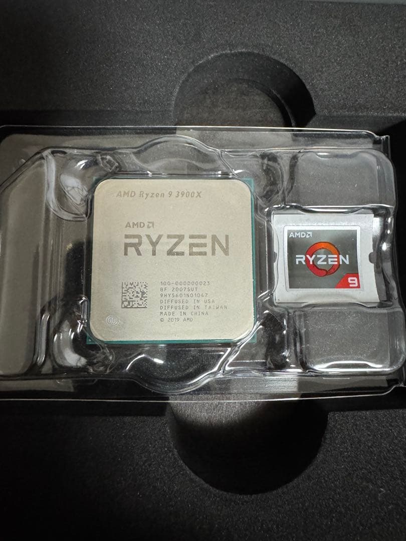 AMD RYZEN 9 3900X CPU PRISMクーラー付き