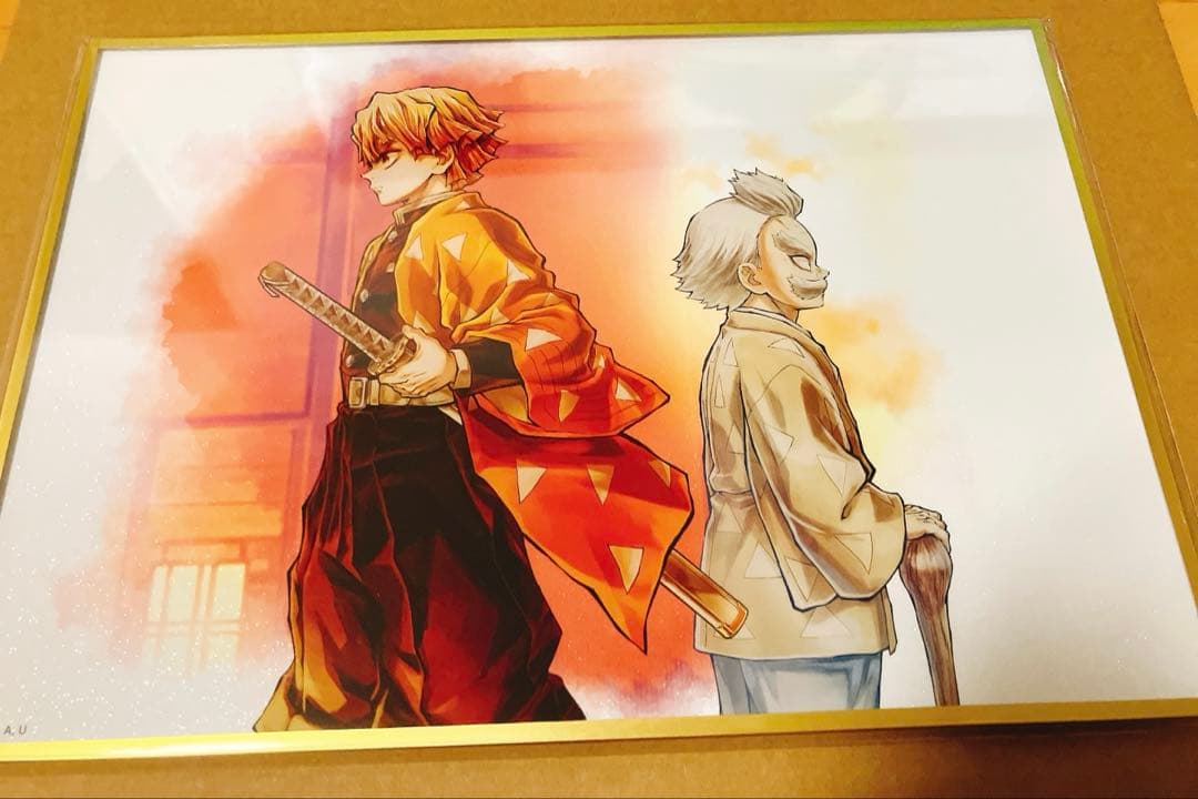 コミケ 善逸とじいちゃん リアルWEBSHOPくじ B賞 アクリル色紙 - メルカリ