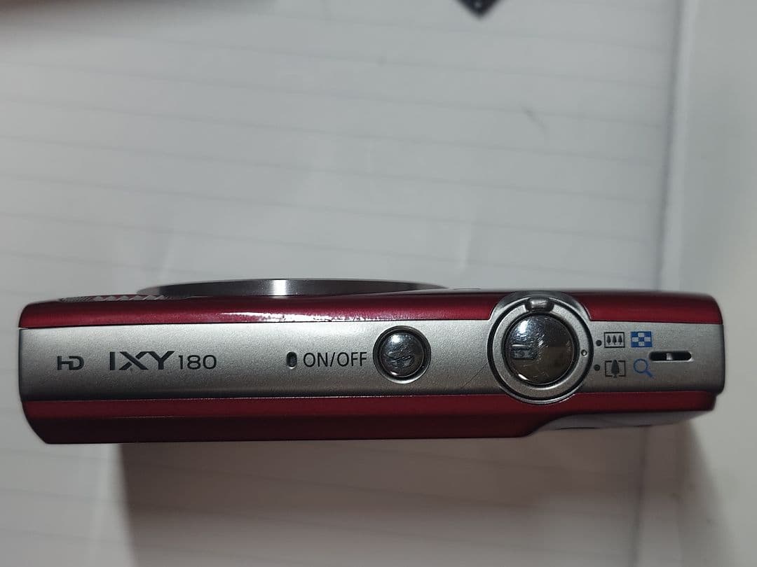 CANON IXY 180 PC2275 レッド キヤノン コンデジ　セット