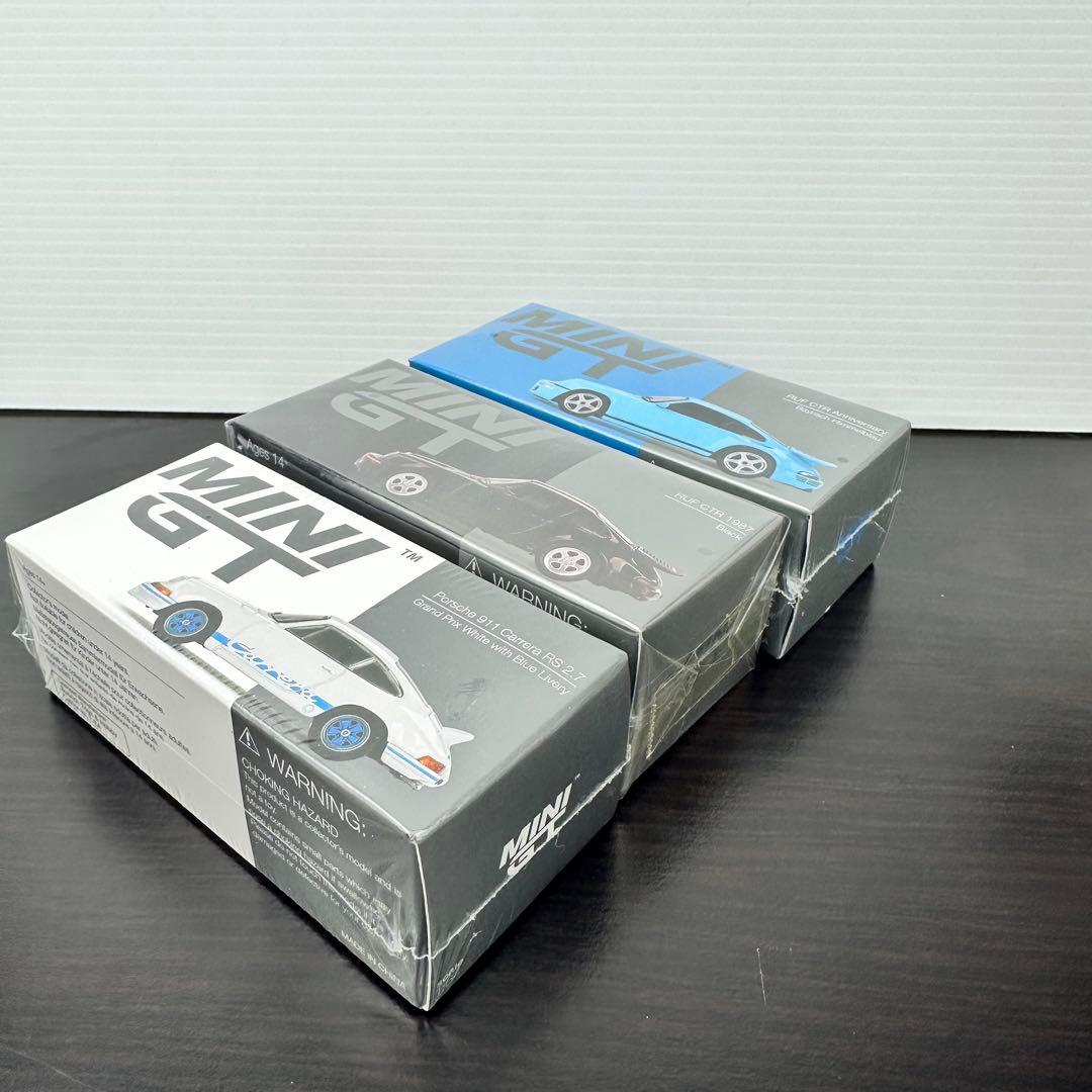 MiniGT プレミアム ミニカー RUF CTR ポルシェ 911 3台セット - メルカリ