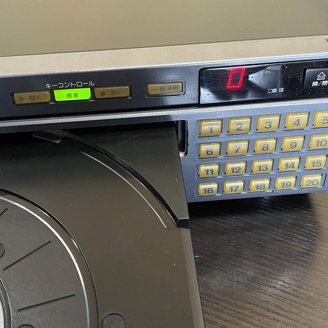 【希少】SONY MDP-K1 レーザーディスク LD CD カラオケ対応機