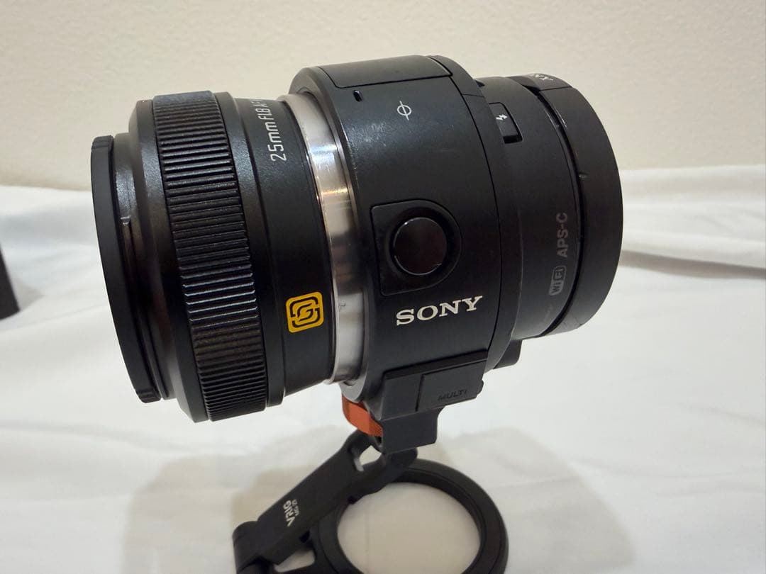 【24時間発送】ILCE-QX1 SONY レンズ付き　magsafe 単焦点