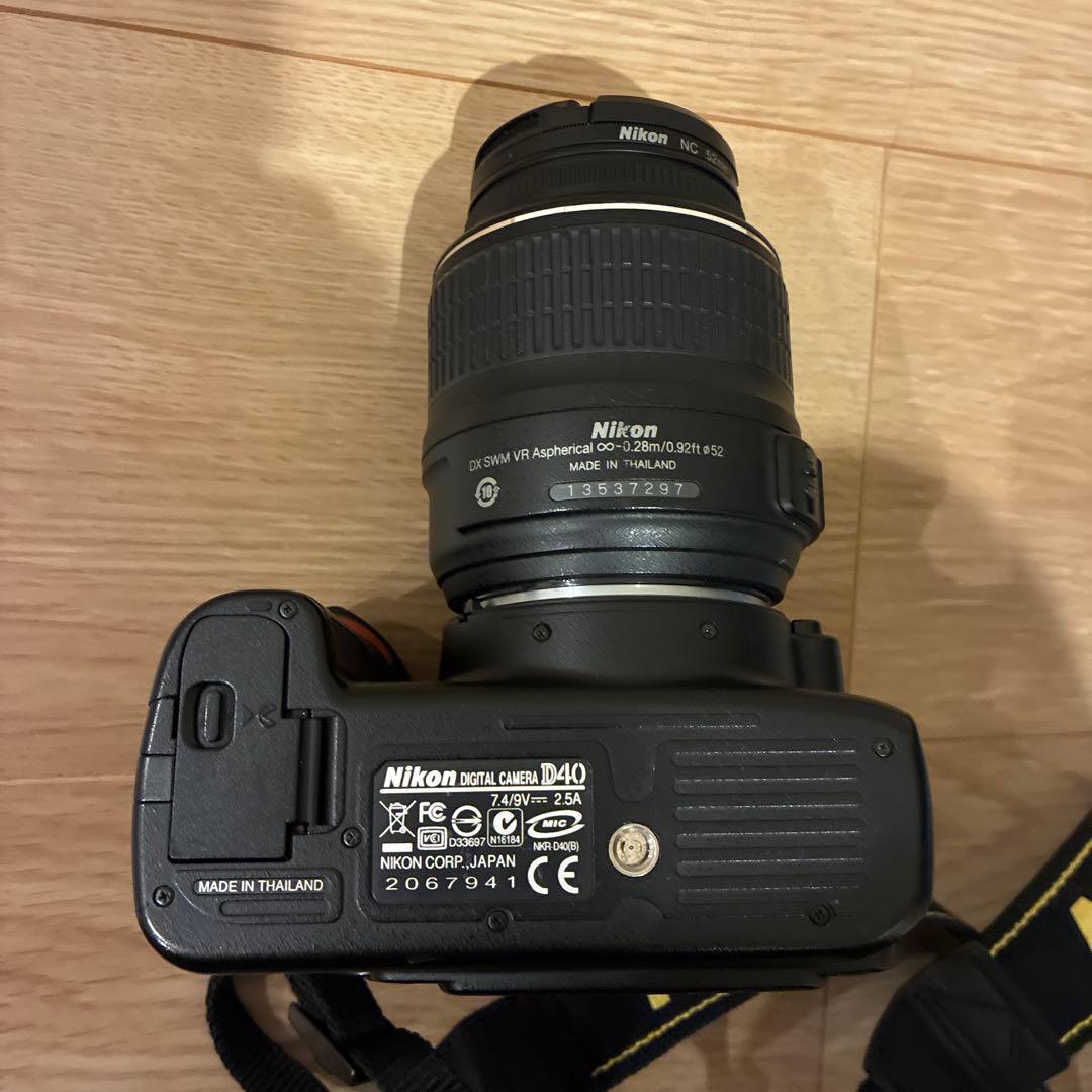 Nikon D40 デジタル一眼 AF-S18-55mm VR