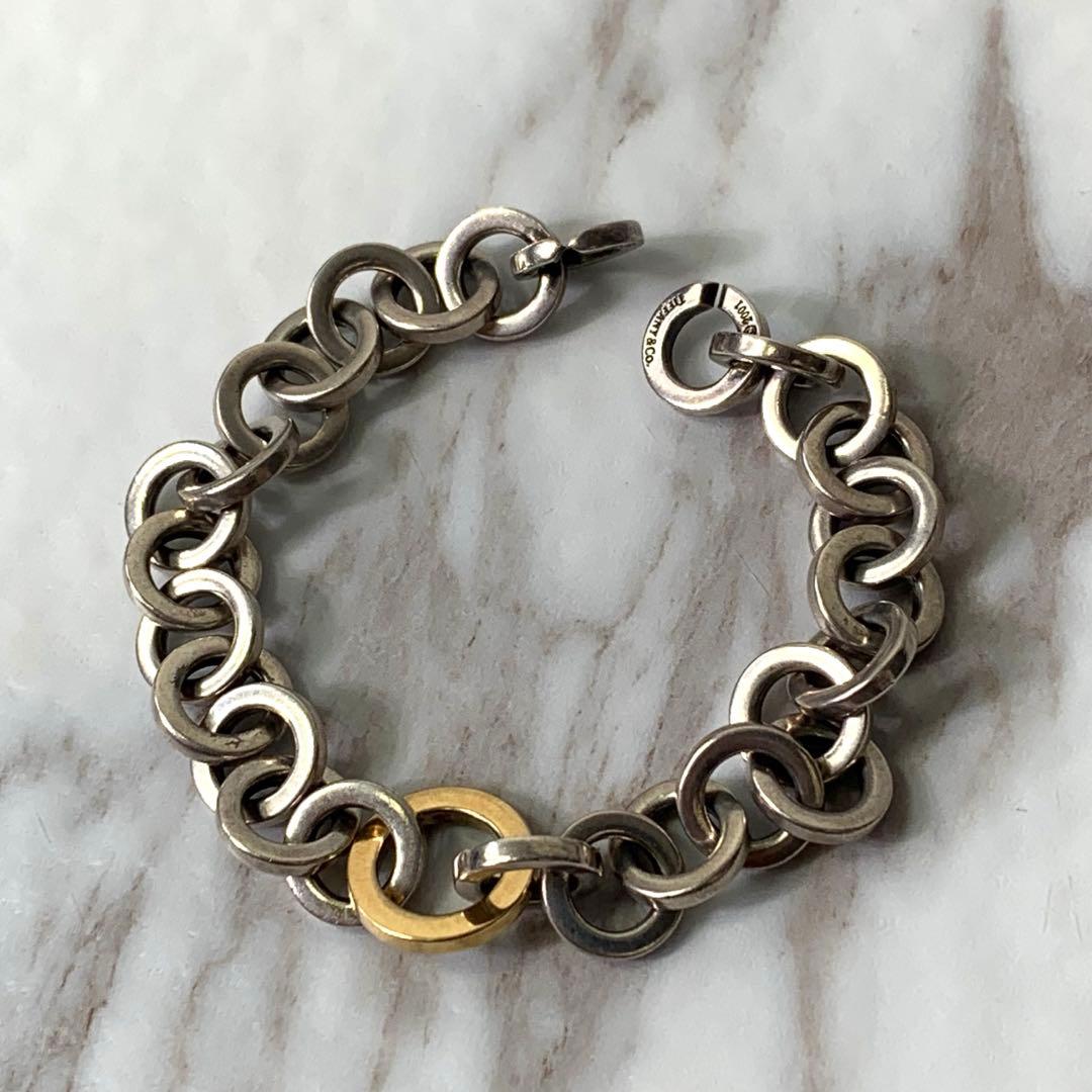 2001年製 ティファニー サークルリンクブレスレット k18 シルバー925 m78473960987_1.jpg?1750591965