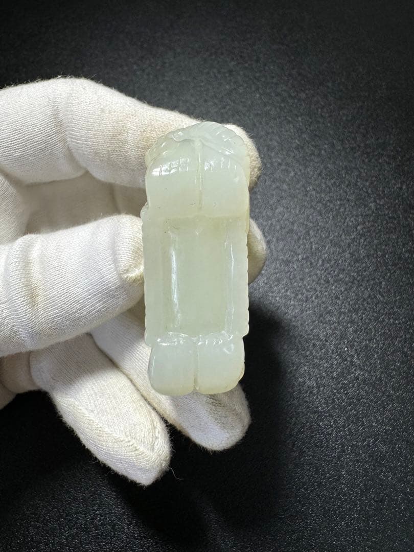 和田玉 象 天然石 老玉和田玉 清時代 古玉 中国古美術骨董