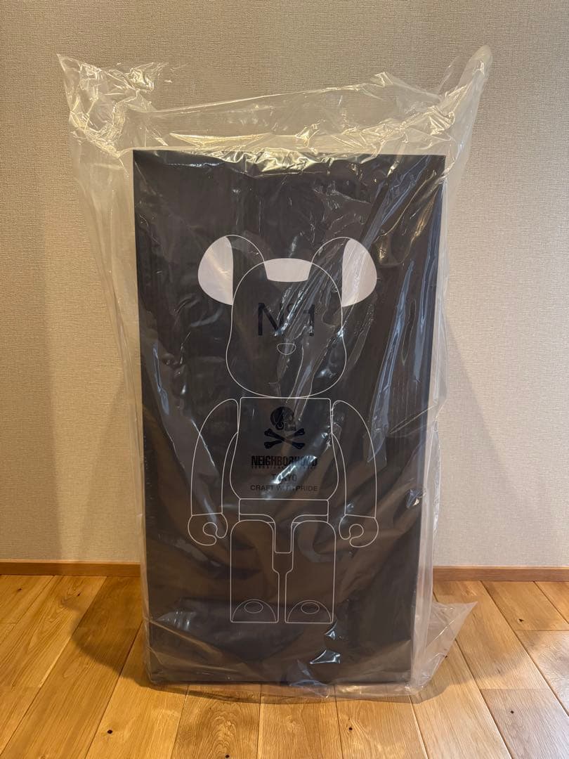 新品未使用】BE@RBRICK NEIGHBORHOOD GRAY 1000％ - メルカリ
