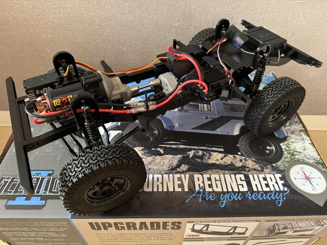 RC4WD GELANDE II ゲレンデ D90 クローラーRC 屋外未走行 - メルカリ
